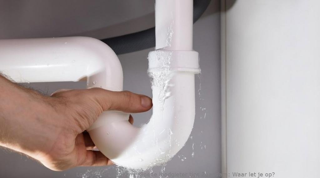 Goede Loodgieter Tips Zaandam