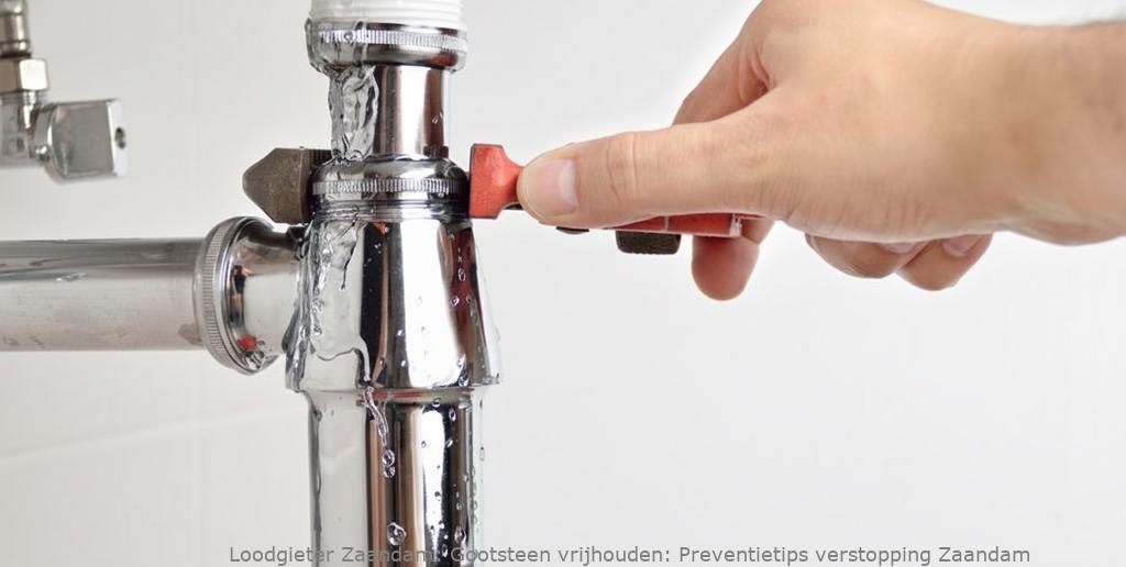 Gootsteen Preventietips Verstopping Zaandam
