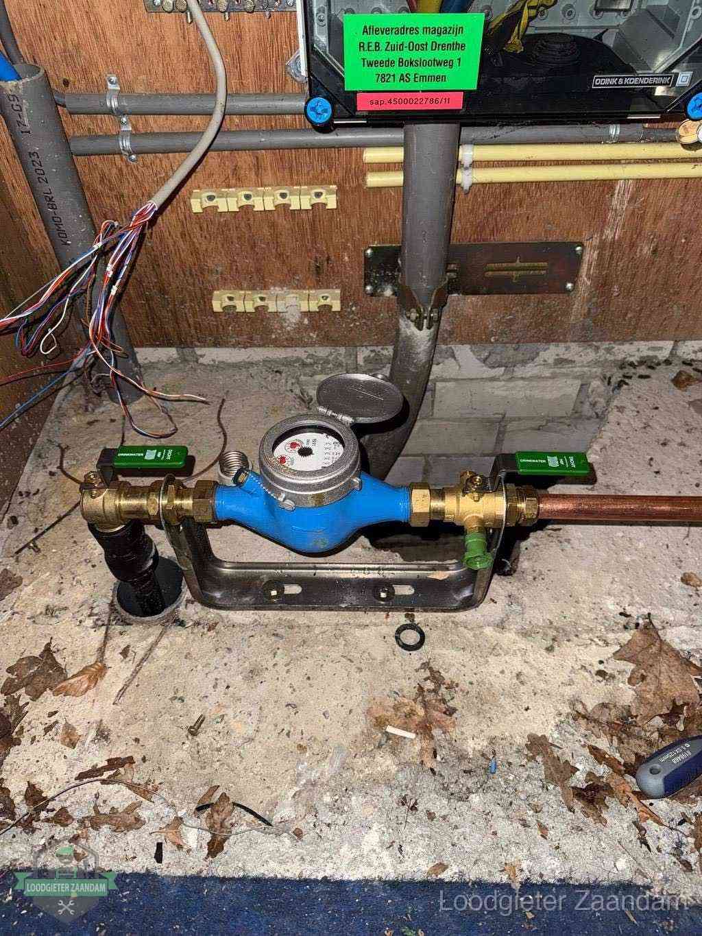 Waterdruk Problemen Zaandam