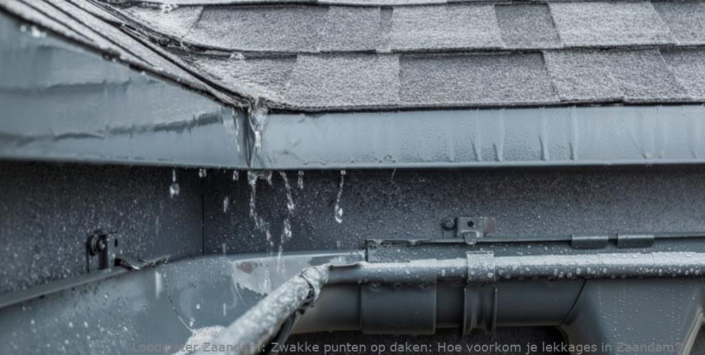Zwakke Punten Daken Lekkages Zaandam